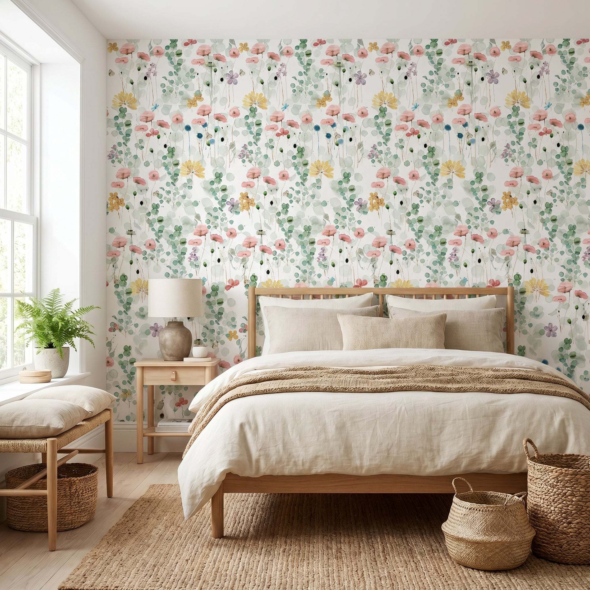 Papel pintado - Floral I