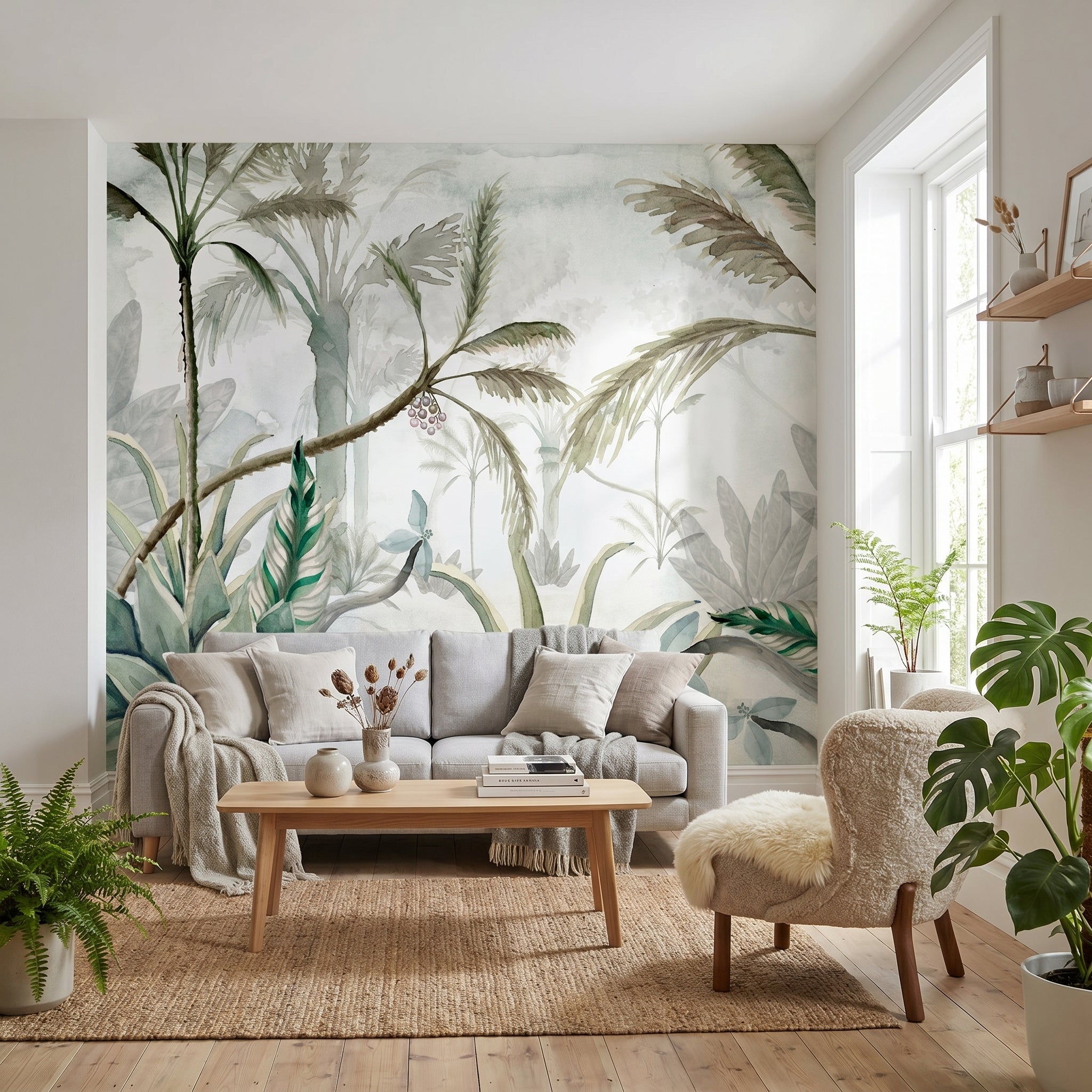 Mural de papel pintado - Trópico II