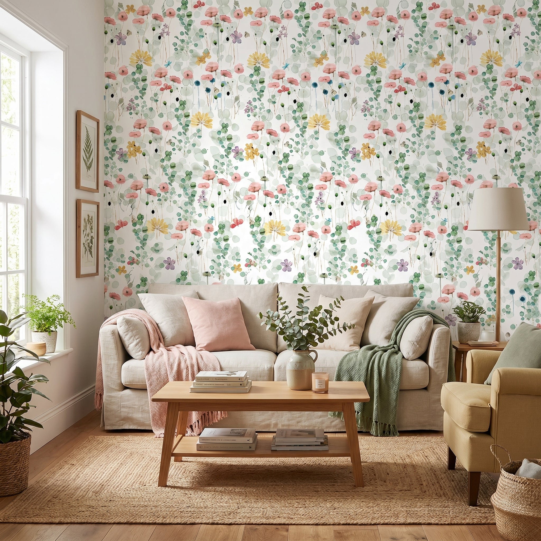 Papel pintado - Floral I
