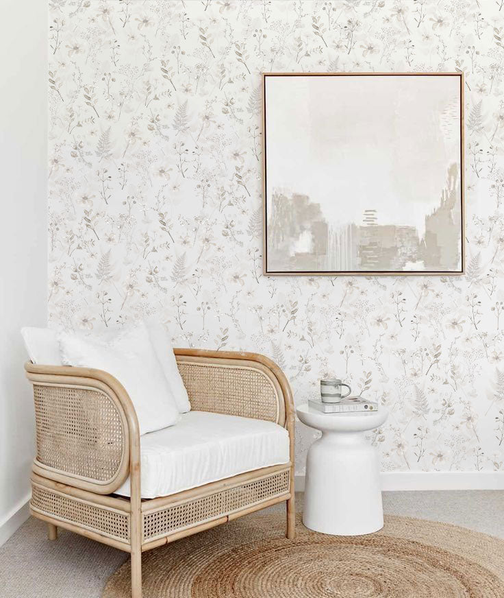 Papel pintado - Flores Armonía