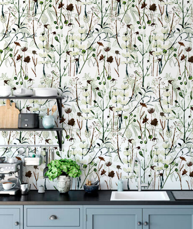 Papel pintado - Herbal