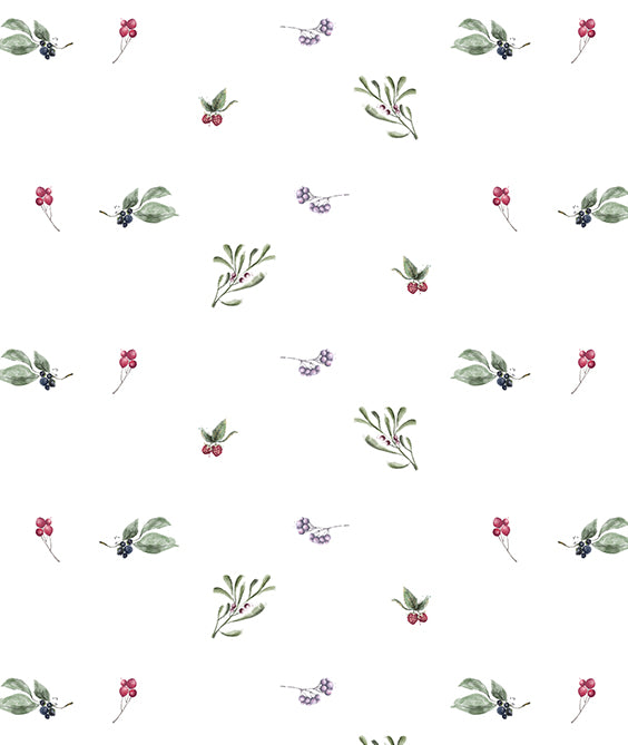 Papel pintado - Frutos Rojos