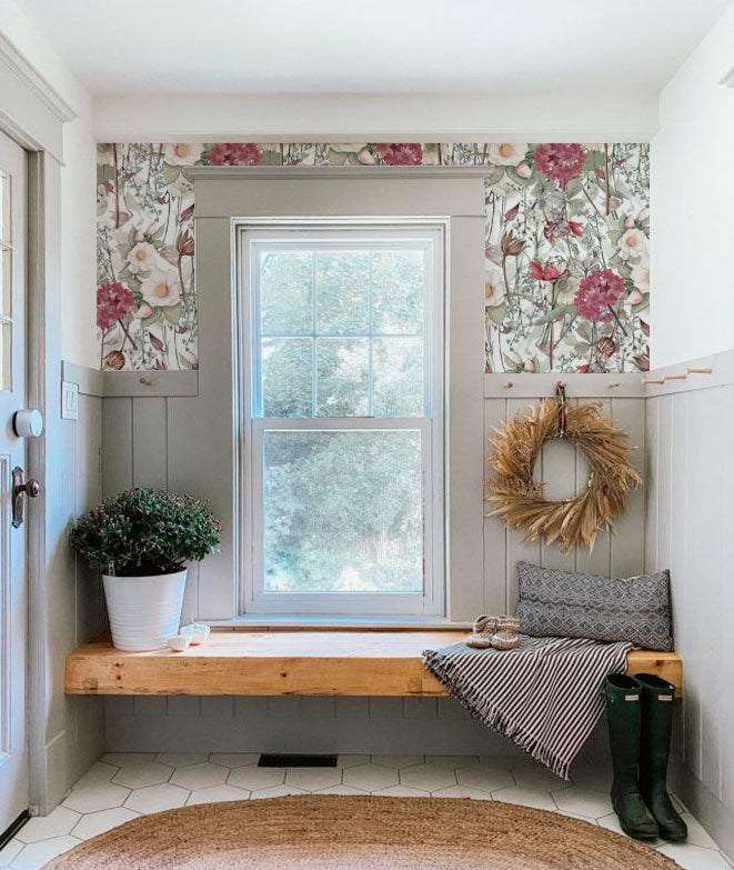 Papel pintado - Flores Silvestres I