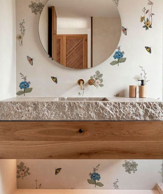 Papel pintado - Flores Silvestres II