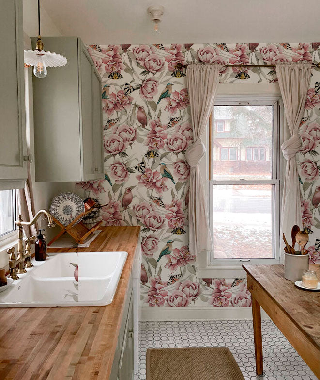 Papel pintado - Rosas I