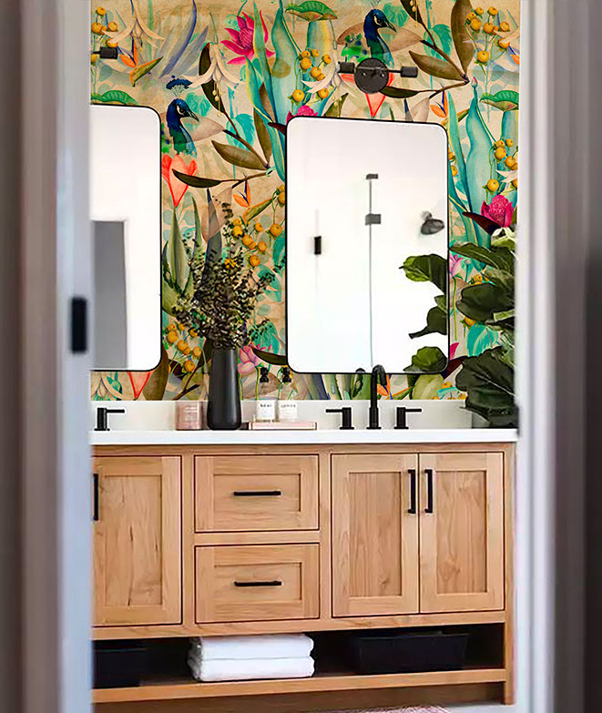 Papel pintado - Paraíso