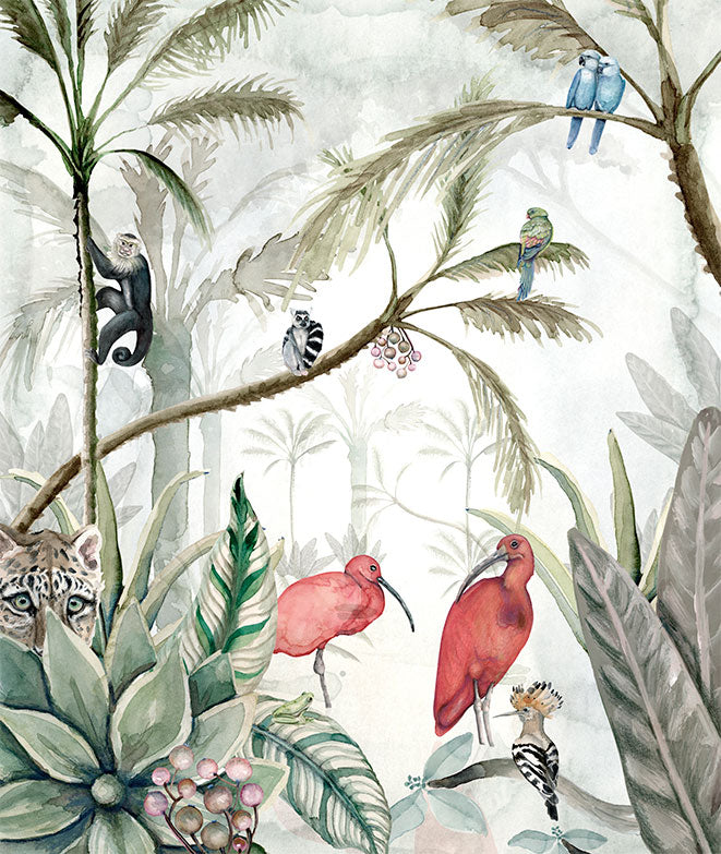 Mural de papel pintado - Trópico I