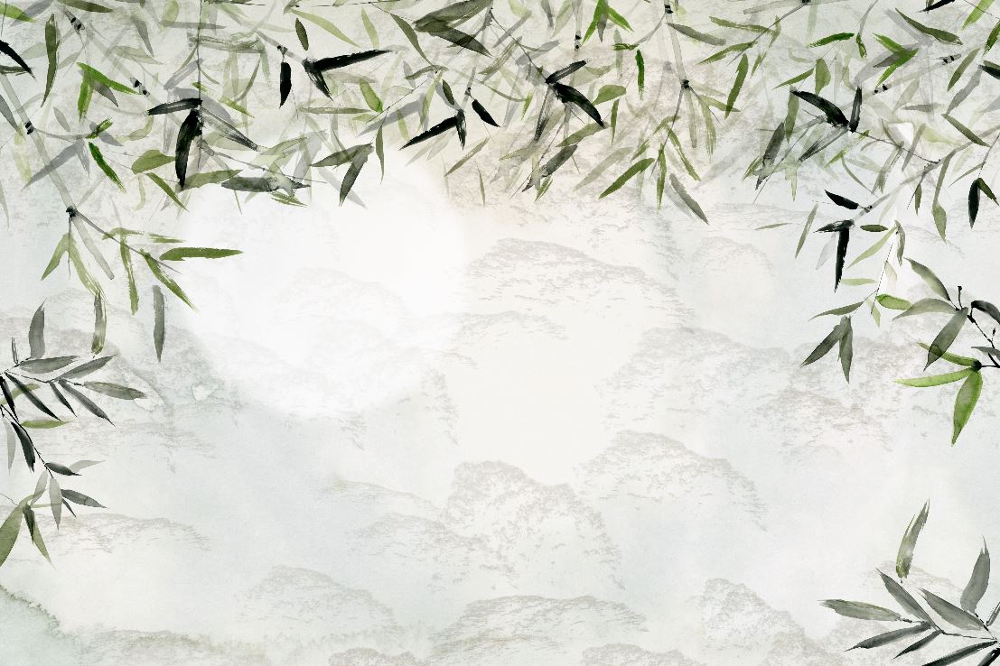 Mural de papel pintado - Bambú