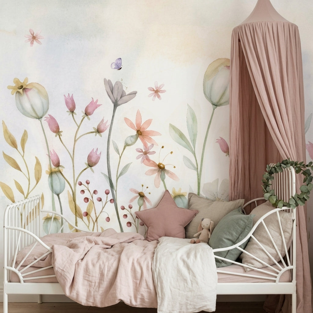 Mural de papel pintado - JARDIN SILVESTRE