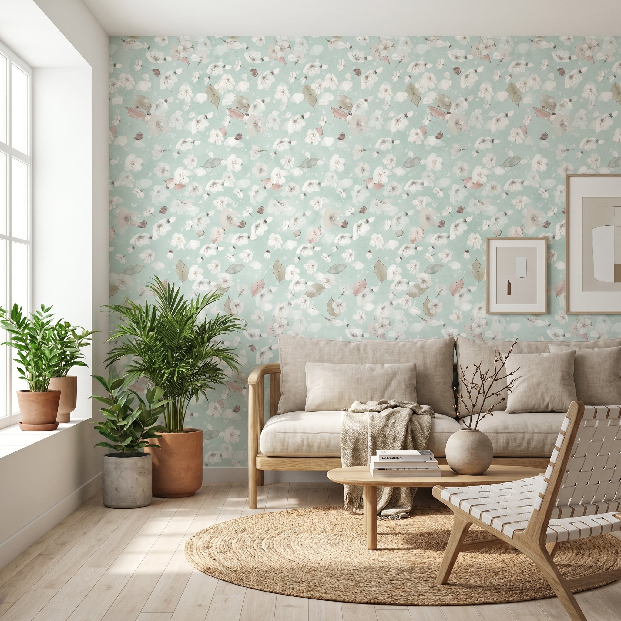Papel pintado - Almendro en flor II
