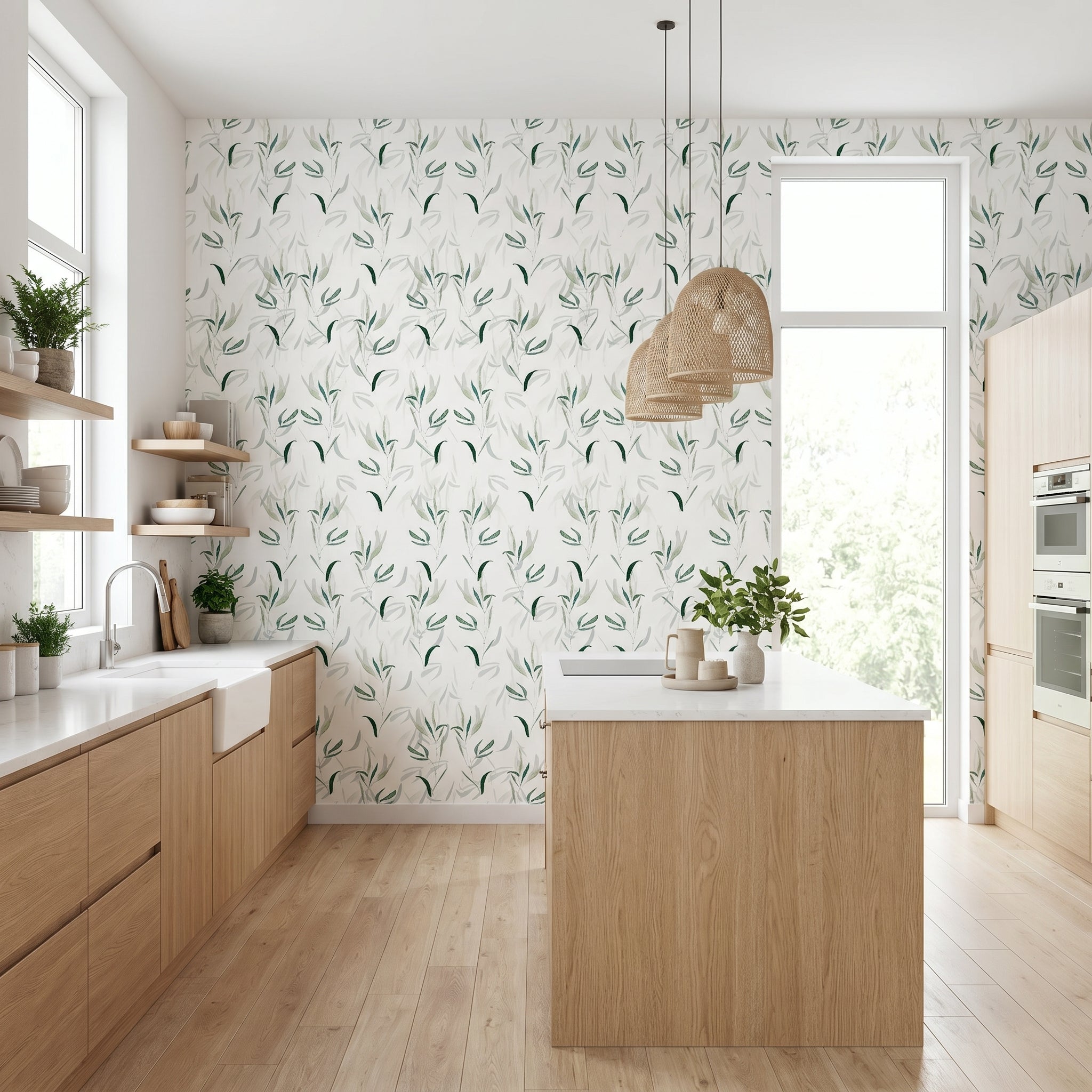 Papel pintado - Bambú