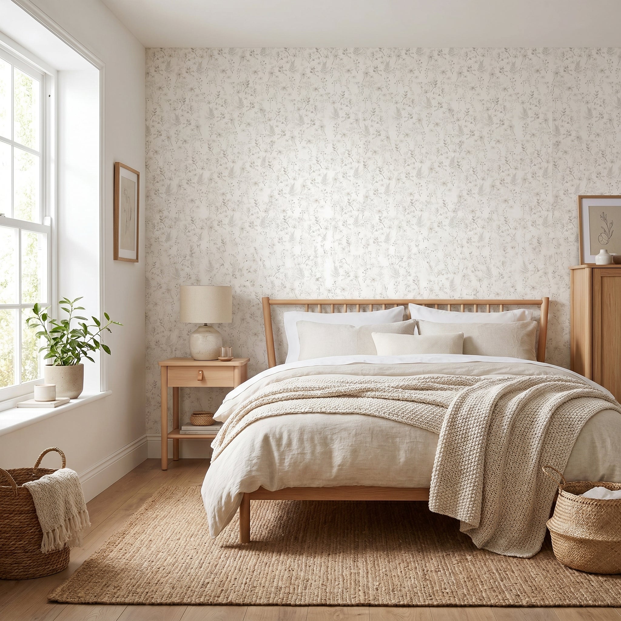 Papel pintado - Flores Armonía