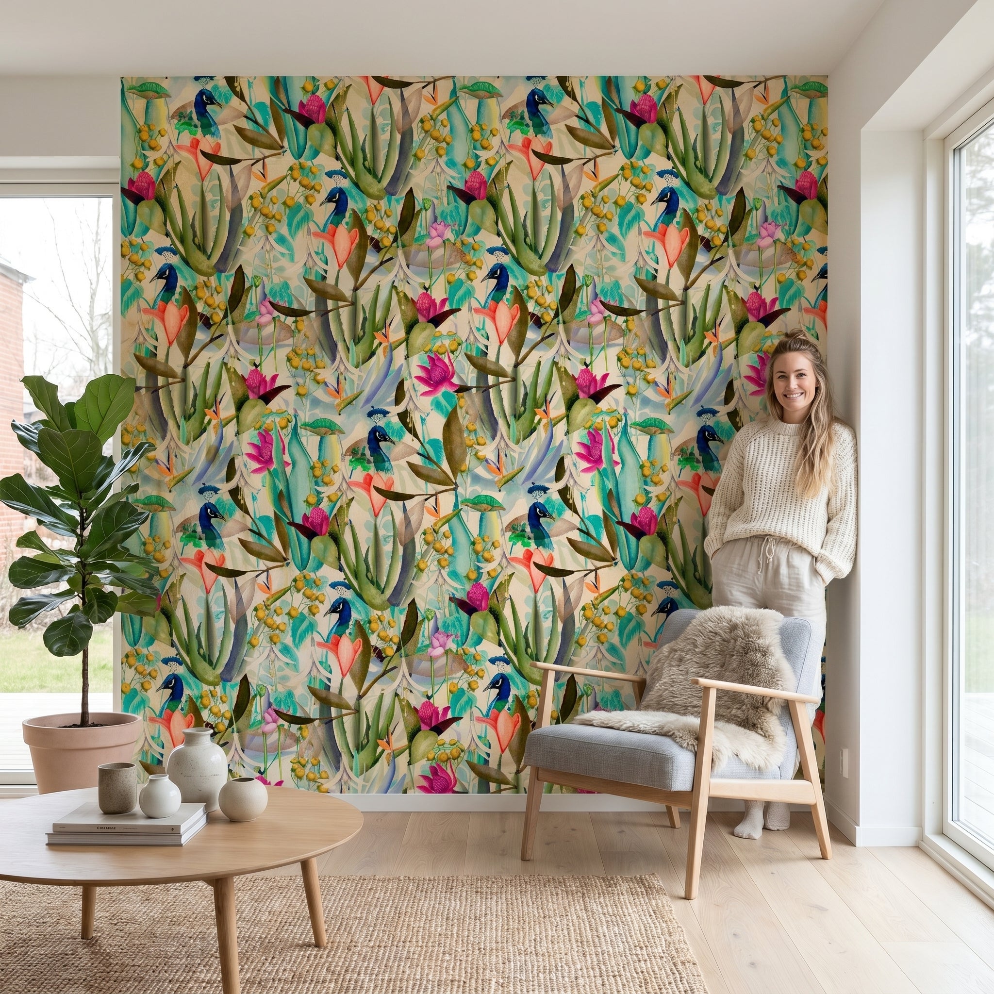 Papel pintado - Paraíso