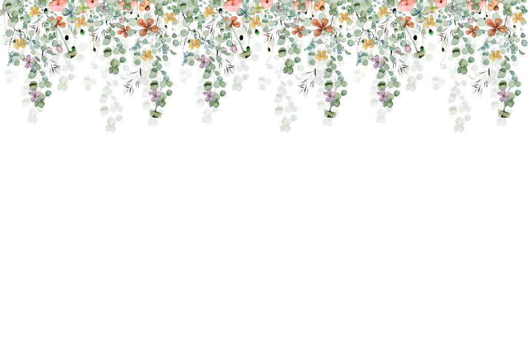 Papel pintado - Love Tale Flores colgantes I