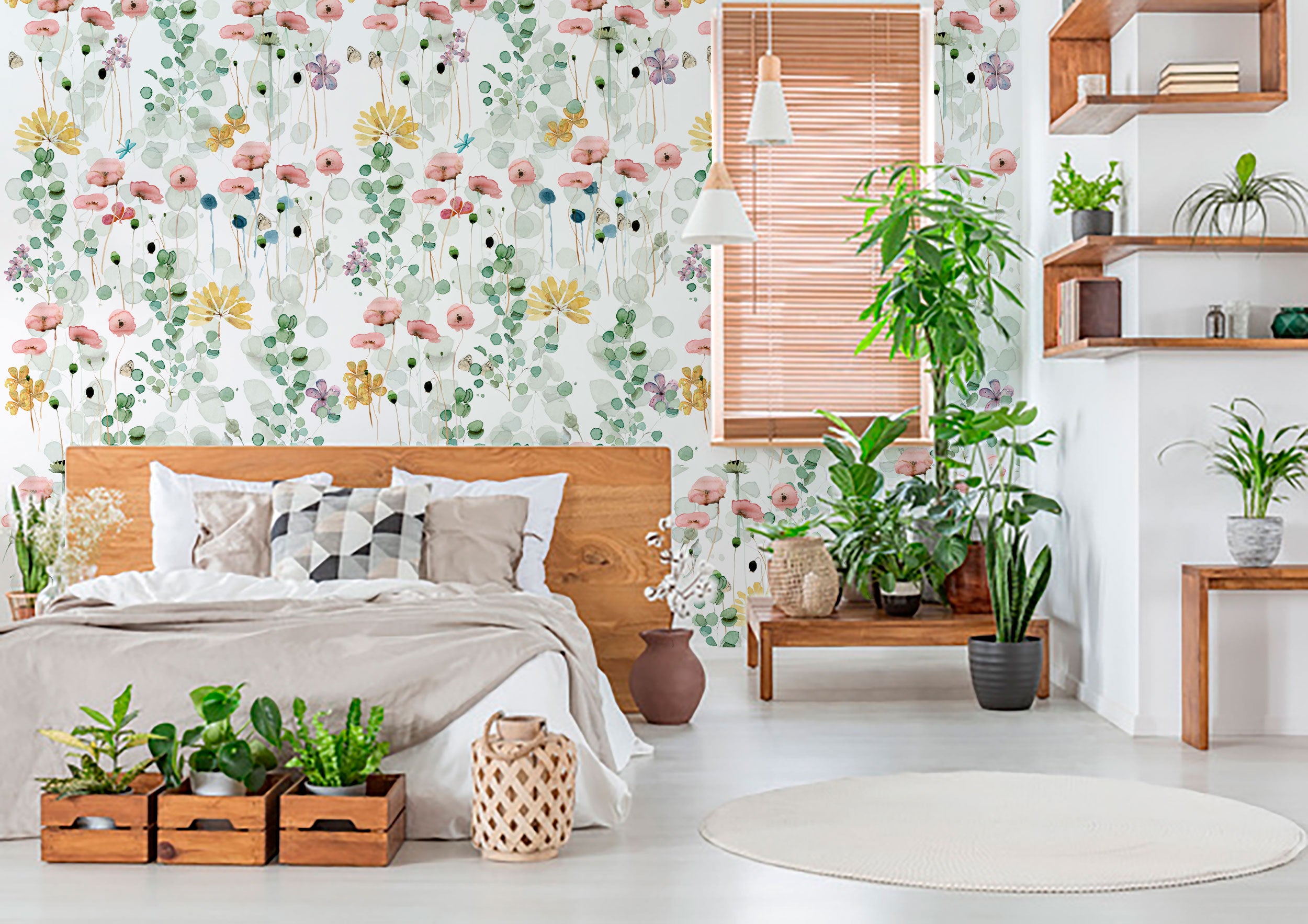 Papel pintado - Floral I