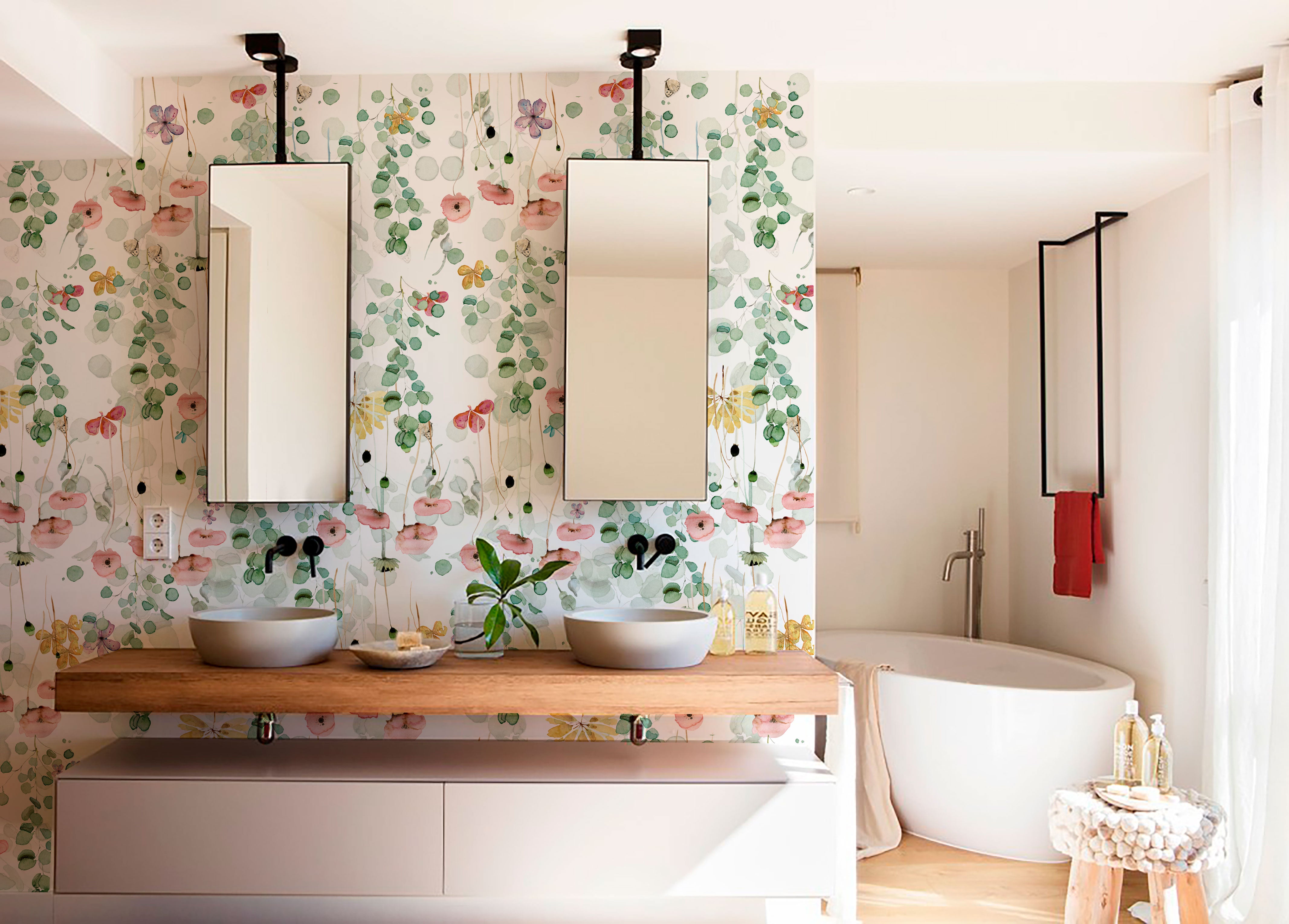 Papel pintado - Floral I