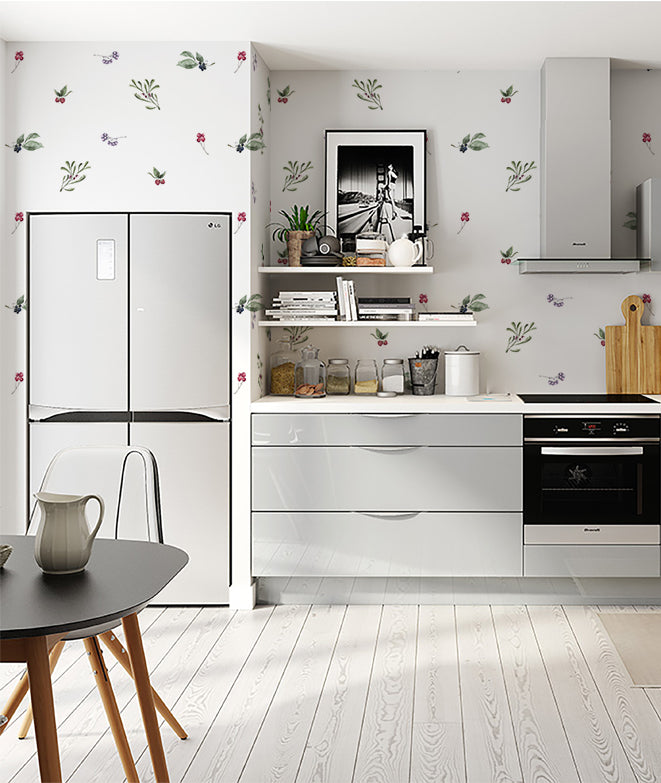 Papel pintado - Frutos Rojos