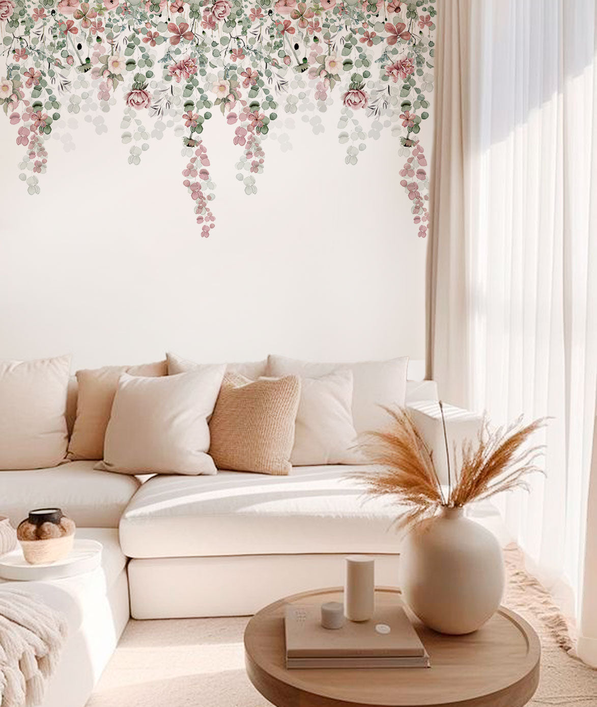 Papel pintado - Love Tale Flores colgantes II