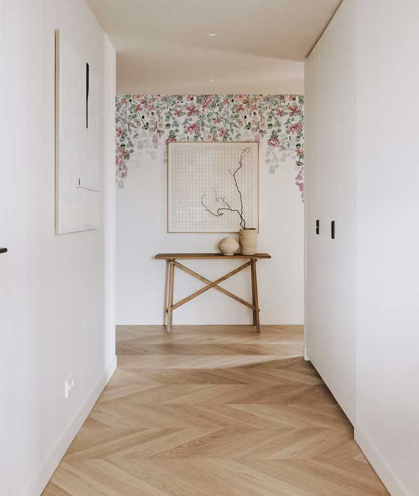 Papel pintado - Love Tale Flores colgantes II