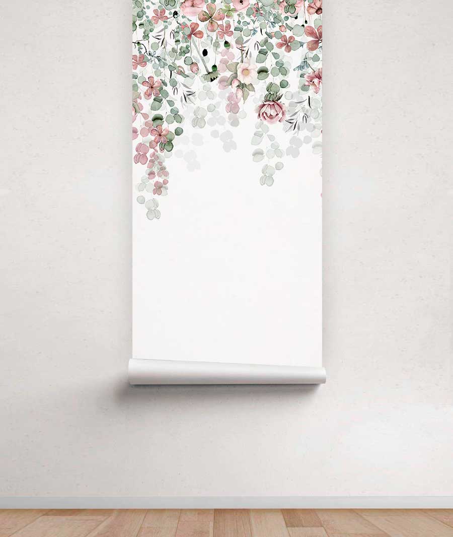 Papel pintado - Love Tale Flores colgantes II