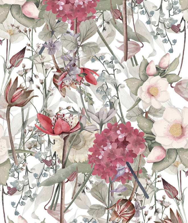 Papel pintado - Flores Silvestres I