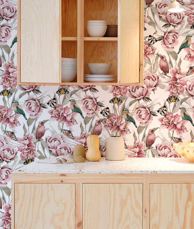 Papel pintado - Rosas I