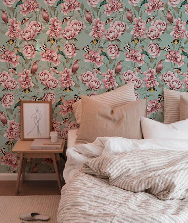 Papel pintado - Rosas III