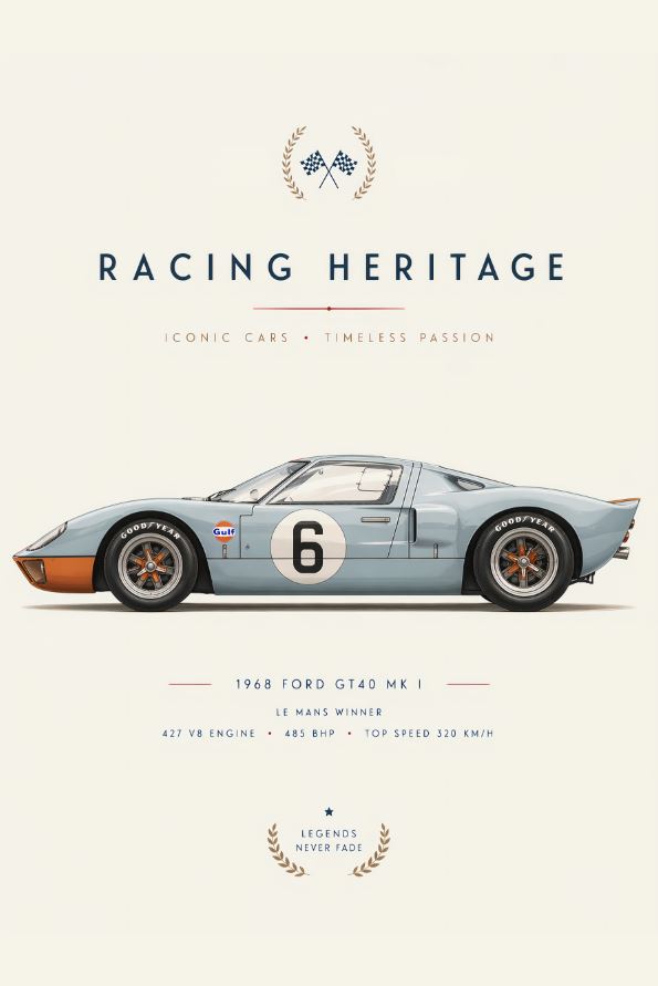 Lámina - RACING HERITAGE