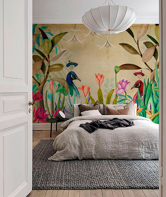 Mural de papel pintado - En el Paraíso