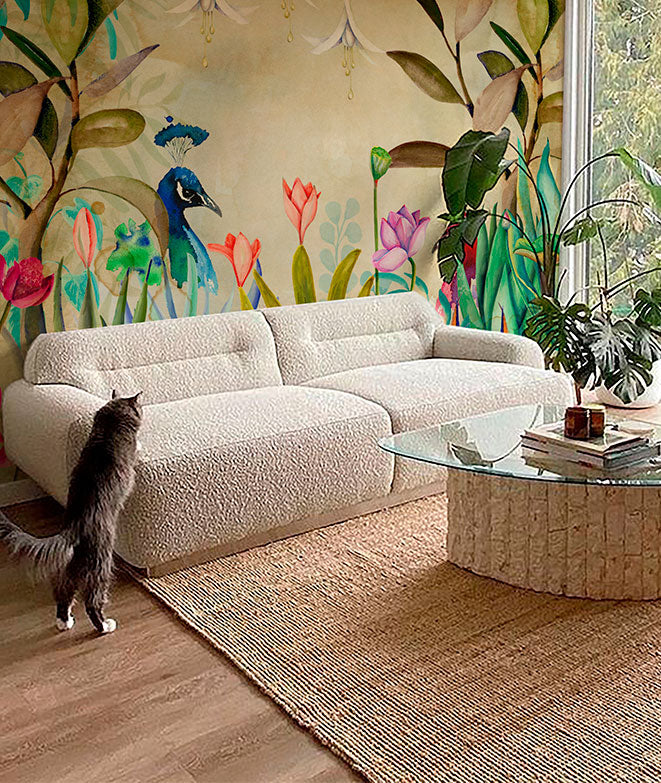Mural de papel pintado - En el Paraíso