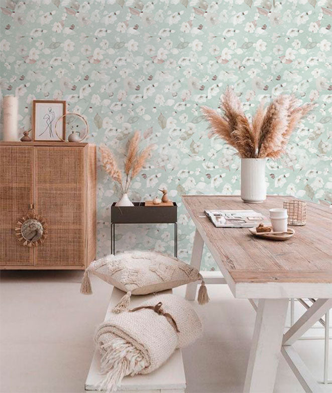 Papel pintado - Almendro en flor II