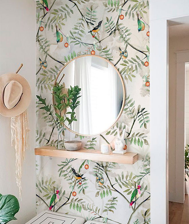 Papel pintado - Jardín I