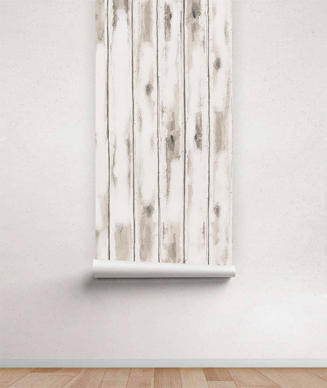Papel pintado - Madera decapada Kids