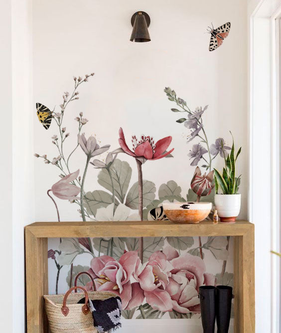Mural de papel pintado - Flores Silvestres I