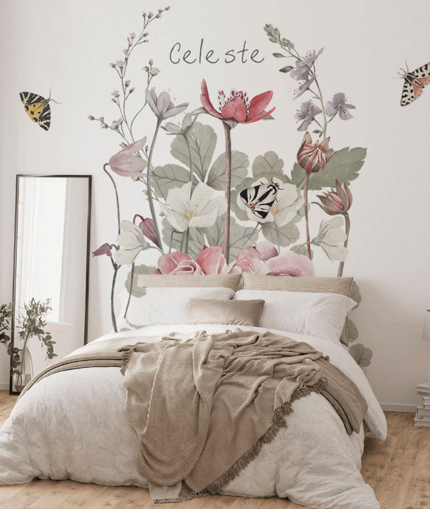Mural de papel pintado - Flores Silvestres I
