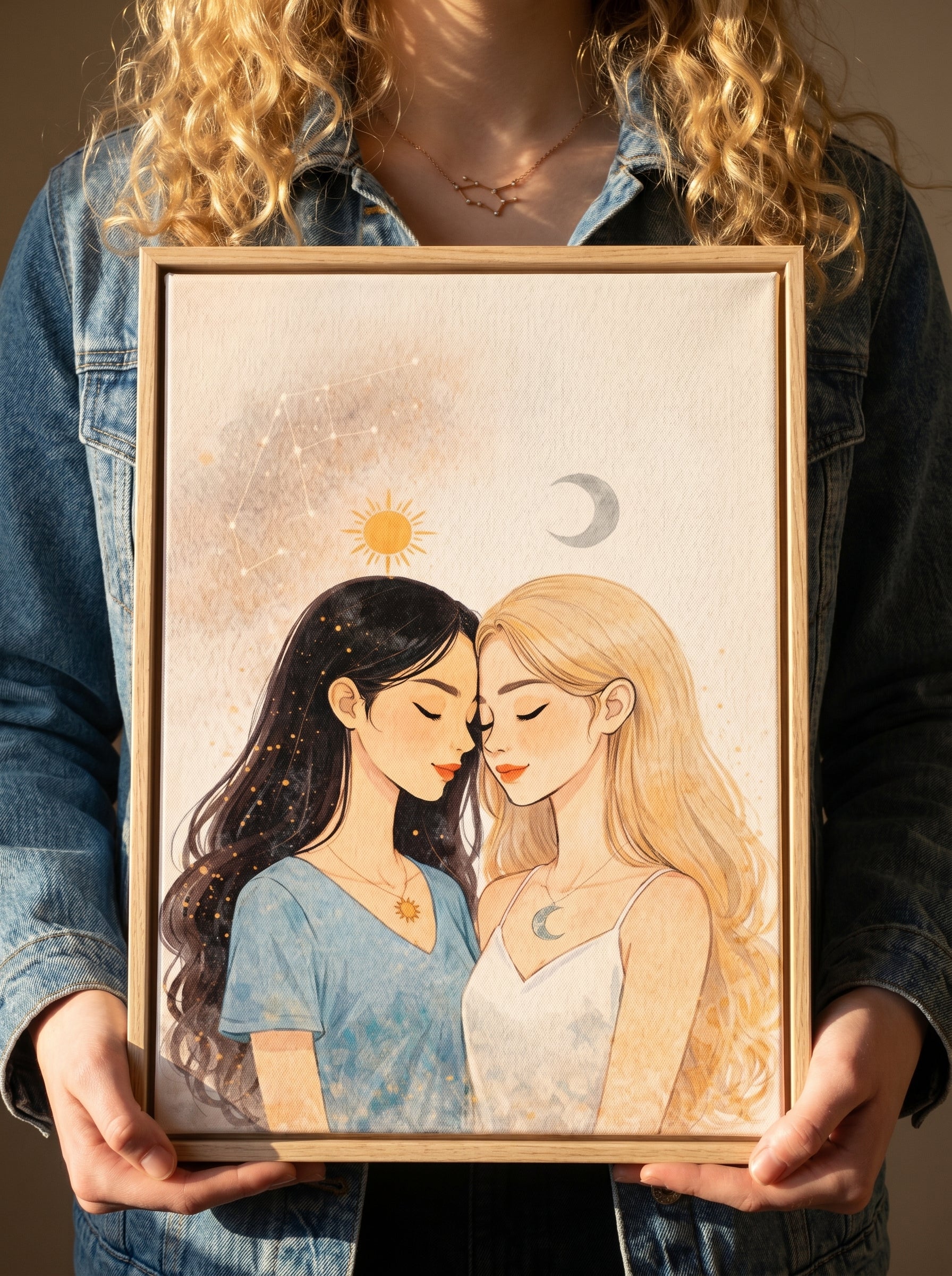 Lámina zodiaco Géminis mujer