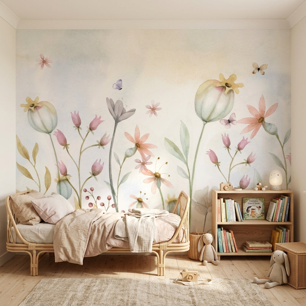 Mural de papel pintado - JARDIN SILVESTRE