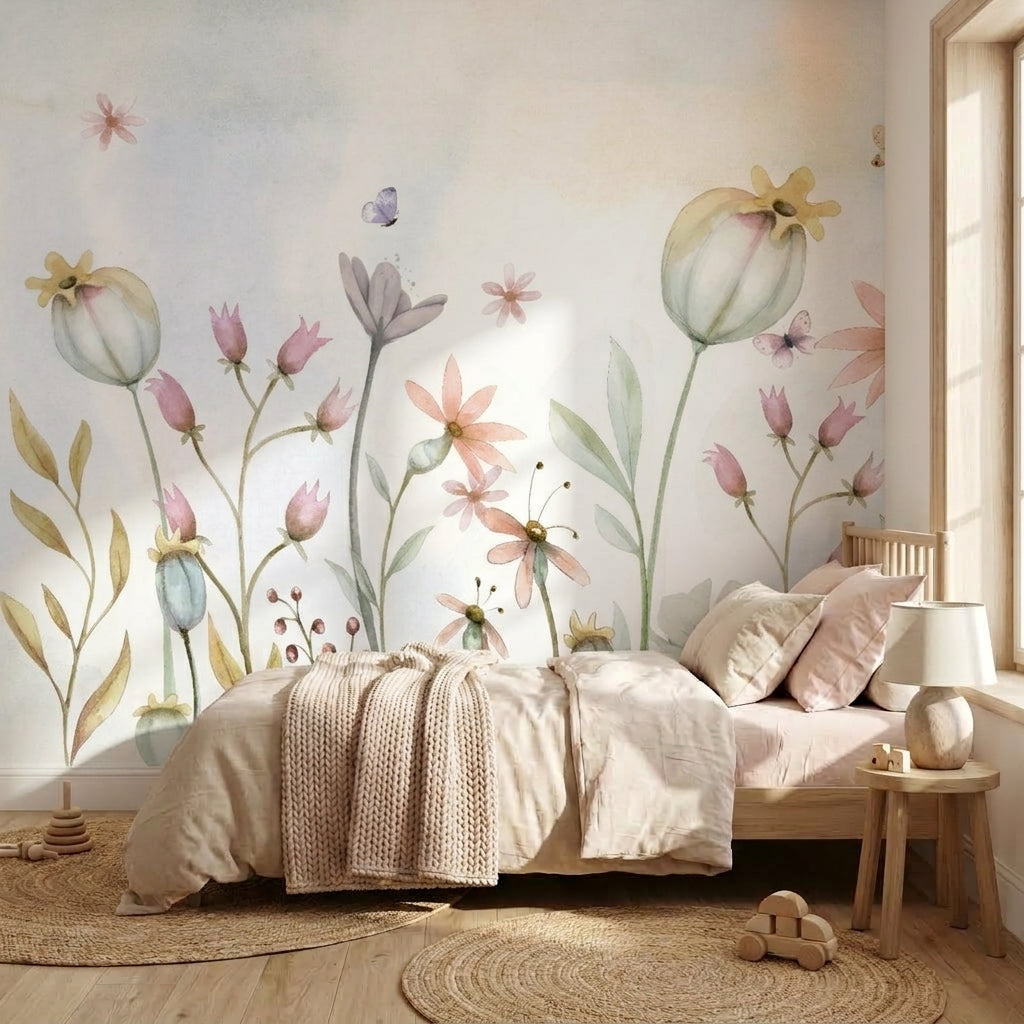 Mural de papel pintado - JARDIN SILVESTRE