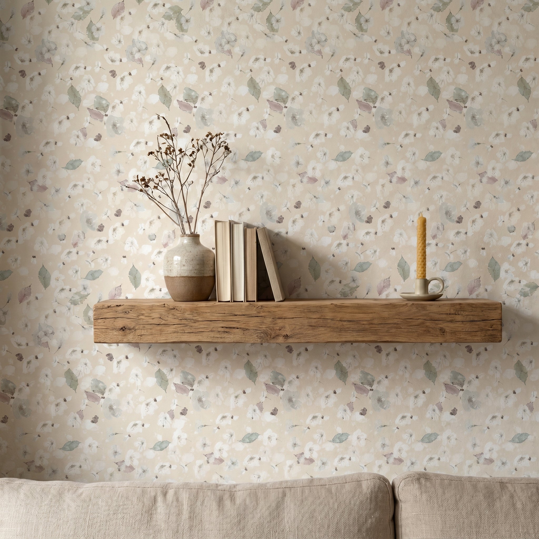 Papel pintado - Almendro en flor I