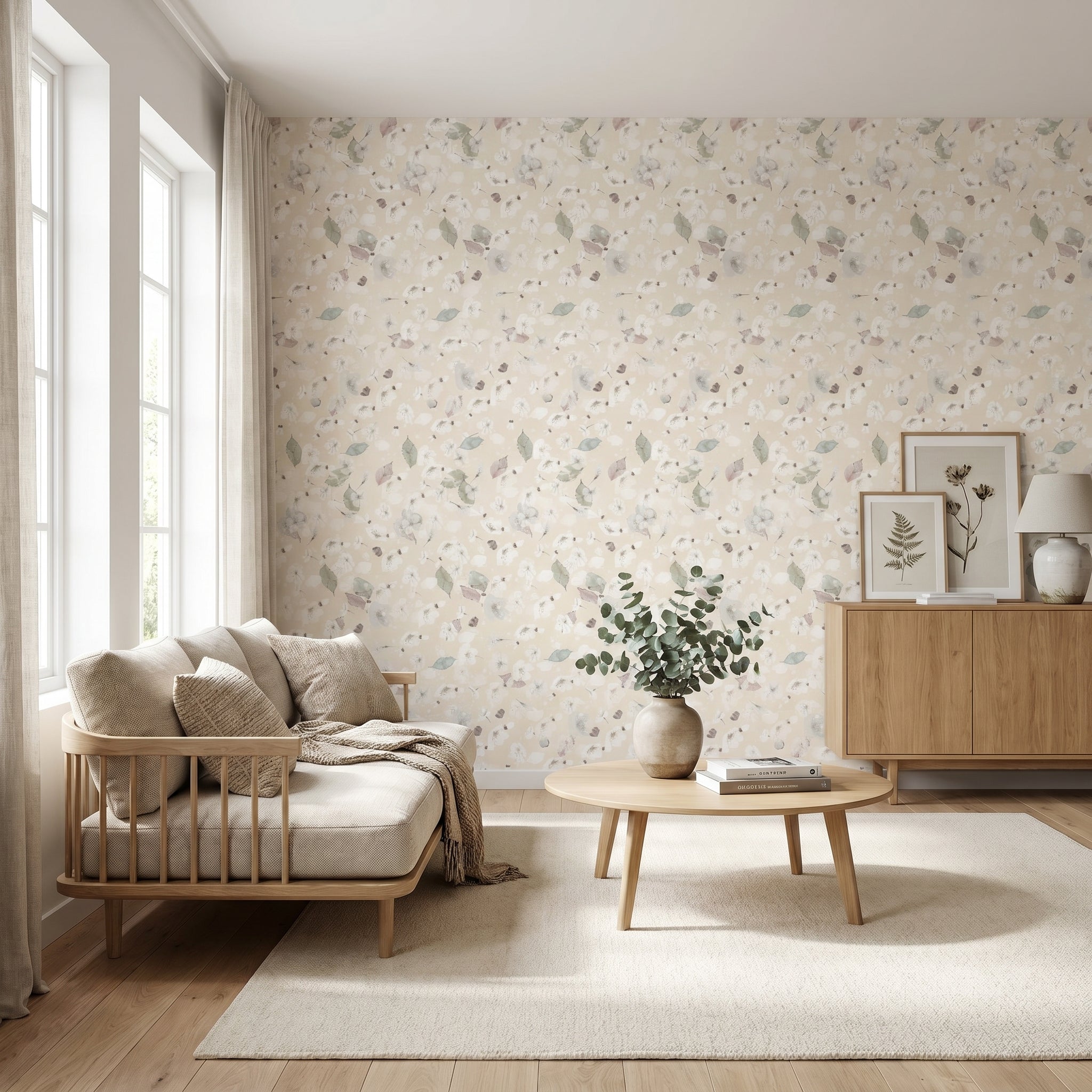 Papel pintado - Almendro en flor I