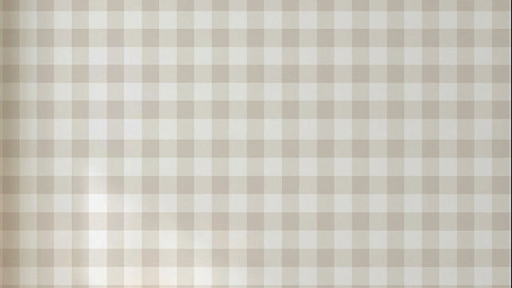 Papel pintado - Cuadro Vichy Beige