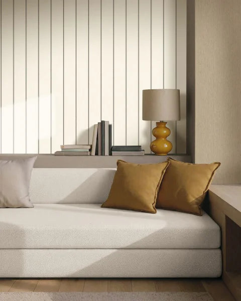 Papel pintado en rollo líneas y puntos |  varios colores